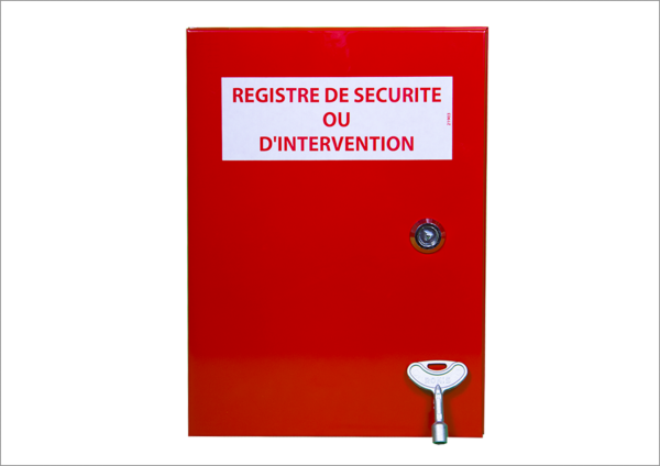 Coffret Registre de sécurité et d'intervention Incendie