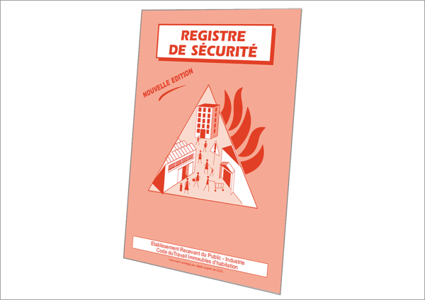 Registre de Sécurité - Nouvelle édition 60 pages A4