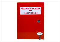 Coffret Registre de sécurité et d'intervention Incendie