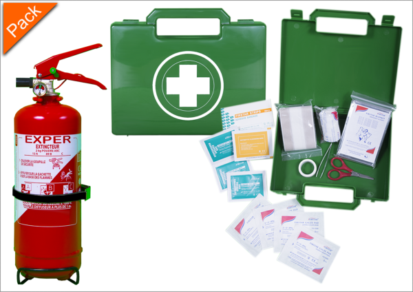 Kit 1er SECOURS obligatoire en l'entreprise sur